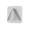 Z-Lite Obelisk 1 Light Outdoor Wall Sconce, Silver & Sand-blast glass 578SL-LED - alternate 4
